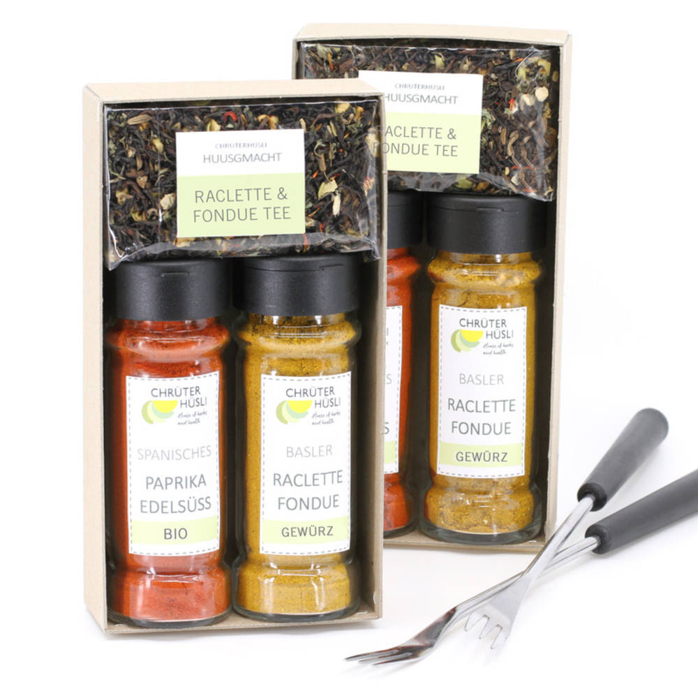 Fondue Raclette Set Box