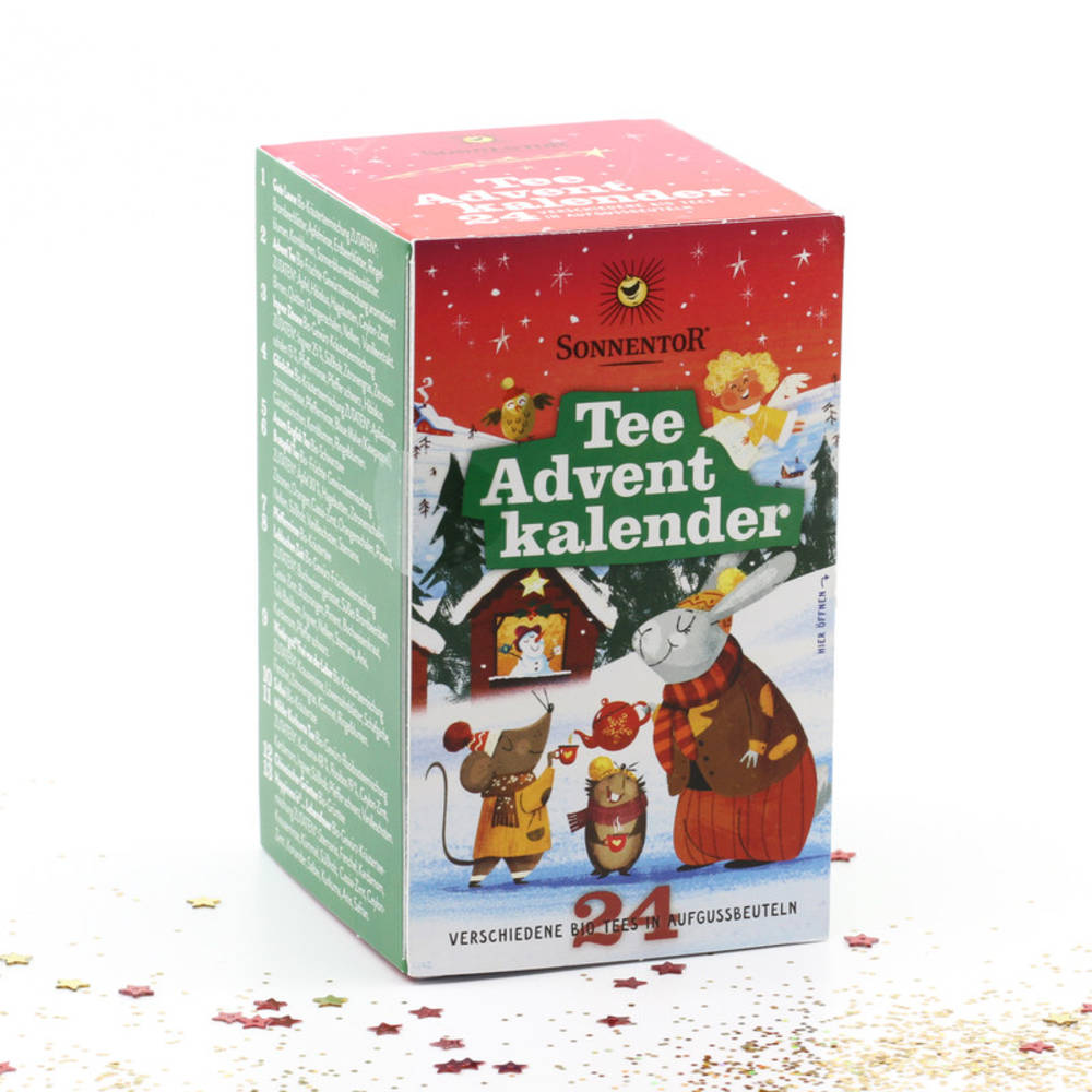 Sonnentor Adventskalender 24 Aufgussbeutel