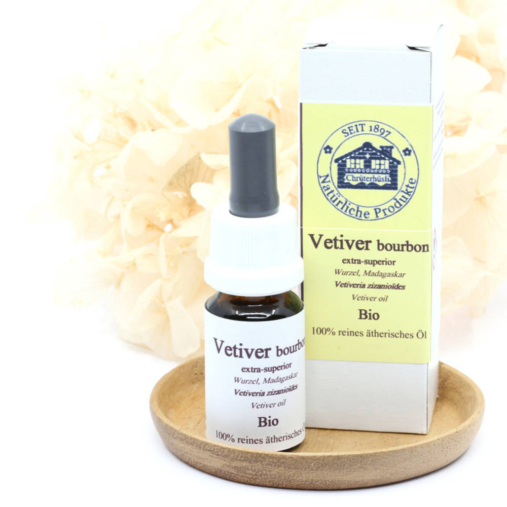 Vetiver bourbon extra-superior Bio ätherisches Öl