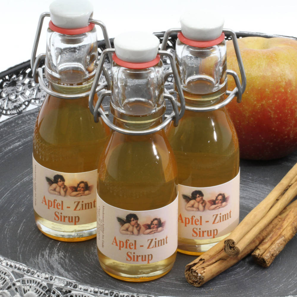 Apfel - Zimt Sirup