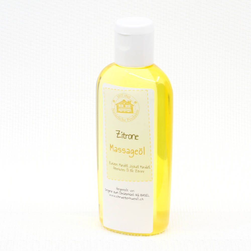 Massageöl Zitrone