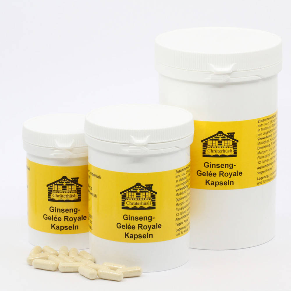 Ginseng Kapseln mit Gelée Royal