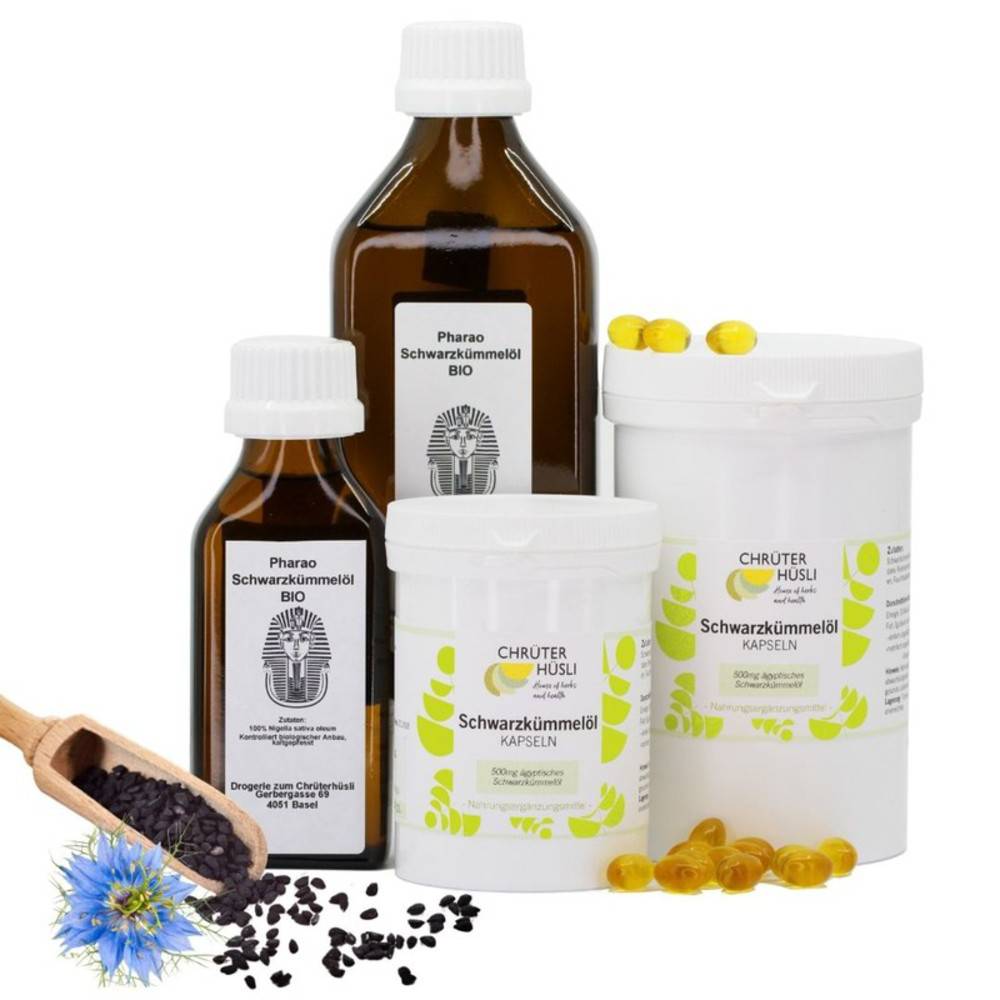 Schwarzkümmelöl Kapseln Pharao