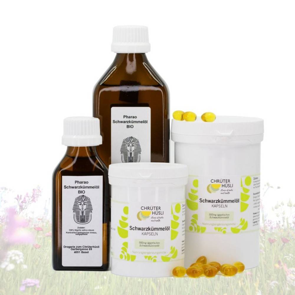 Schwarzkümmelöl Kapseln Pharao