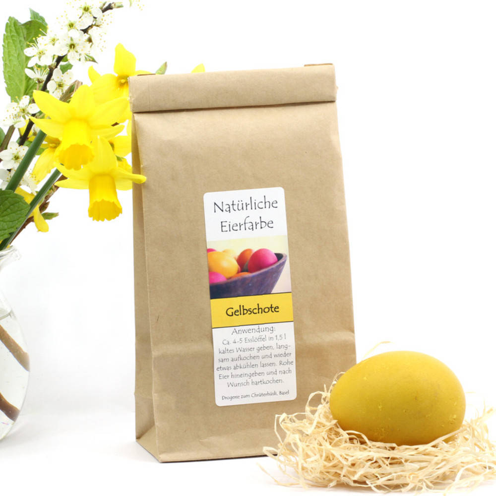 Gelbschote Ostereierfarbe