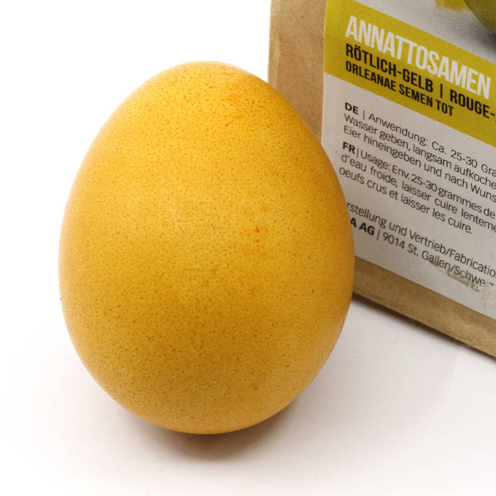 Annattosamen Ostereierfarbe