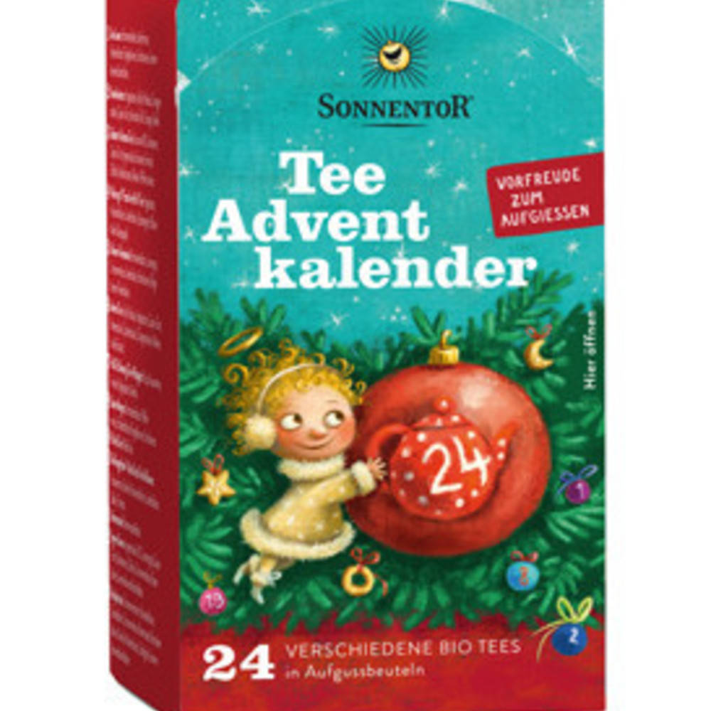 Sonnentor Adventskalender 24 Aufgussbeutel