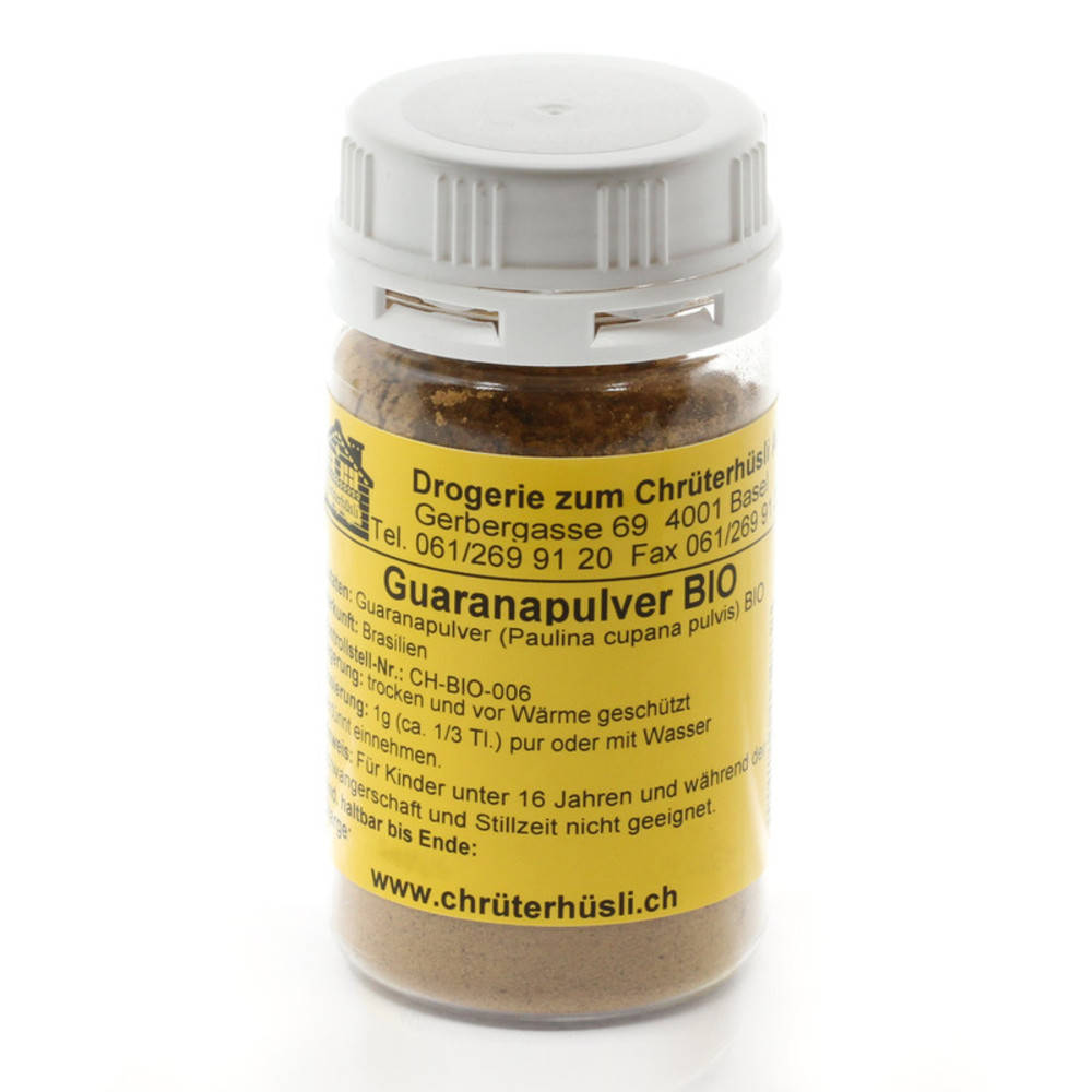 Guarana Pulver Bio