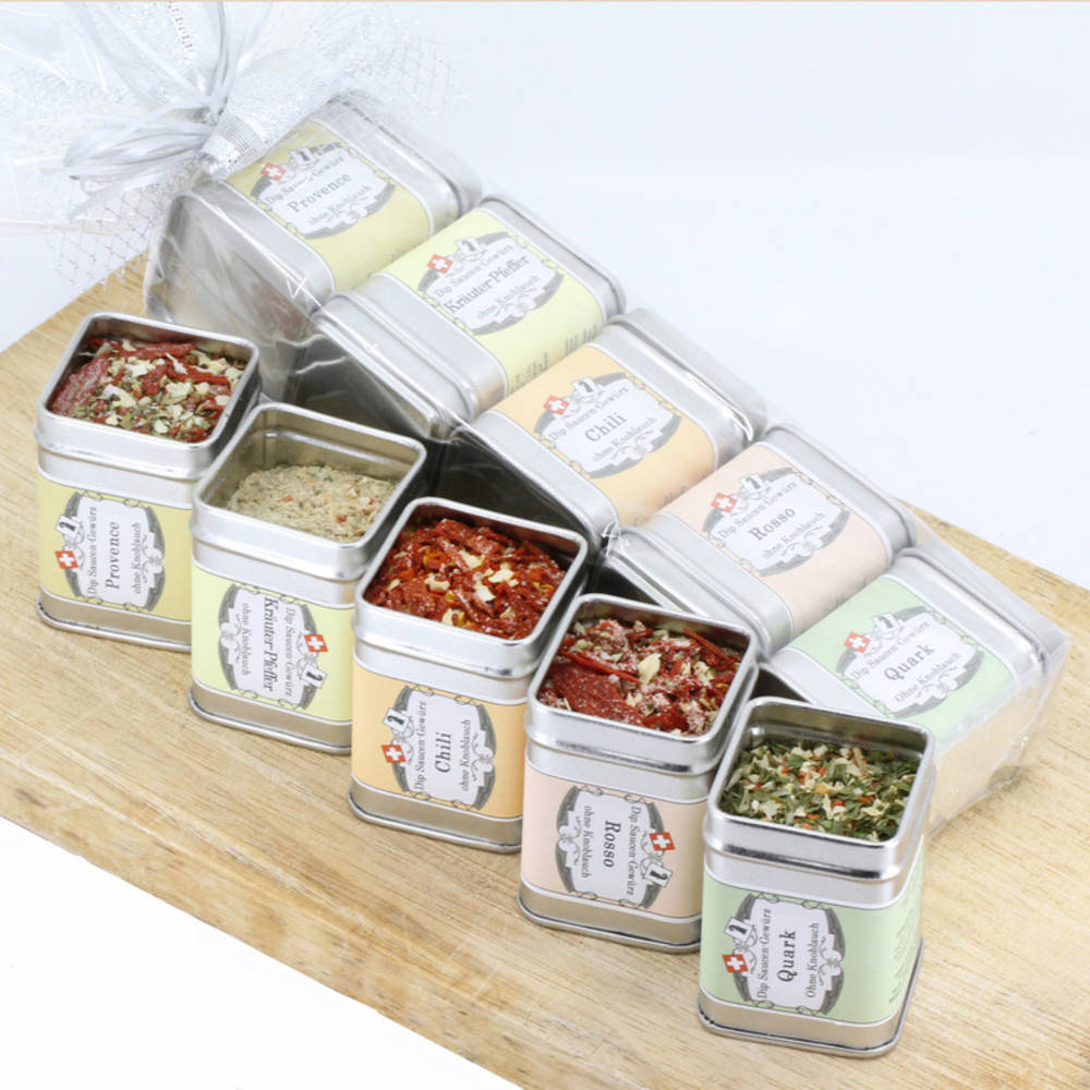 Dip Stange Probierset (ohne Knoblauch)