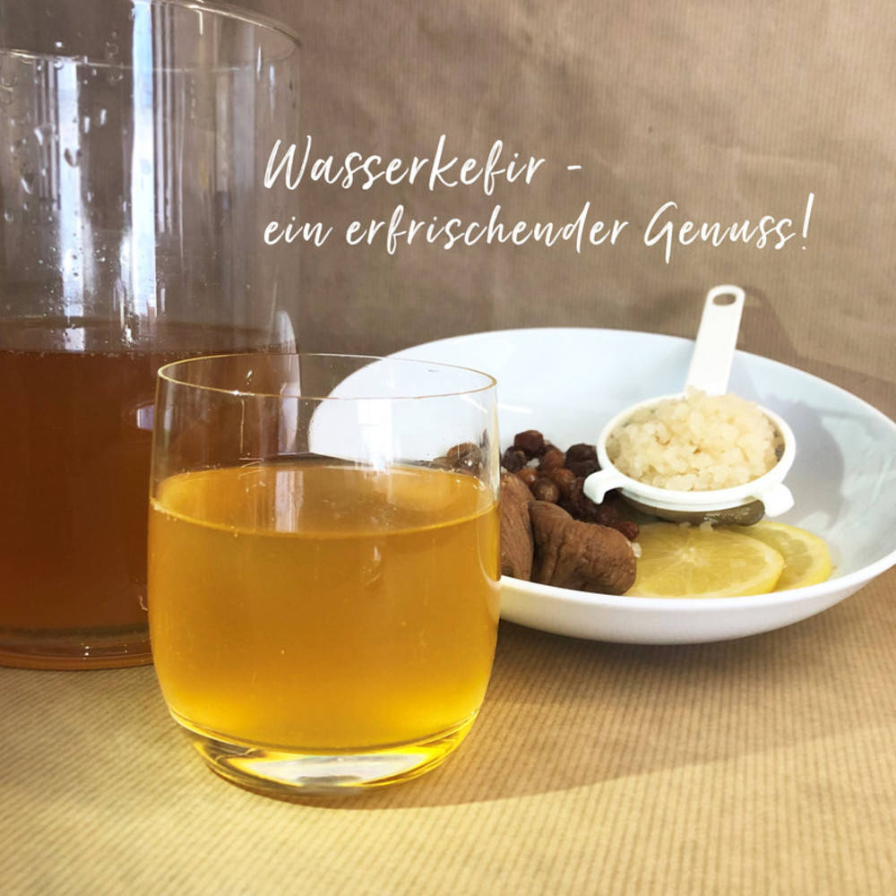 Wasserkefir (Japankristalle) Startkultur