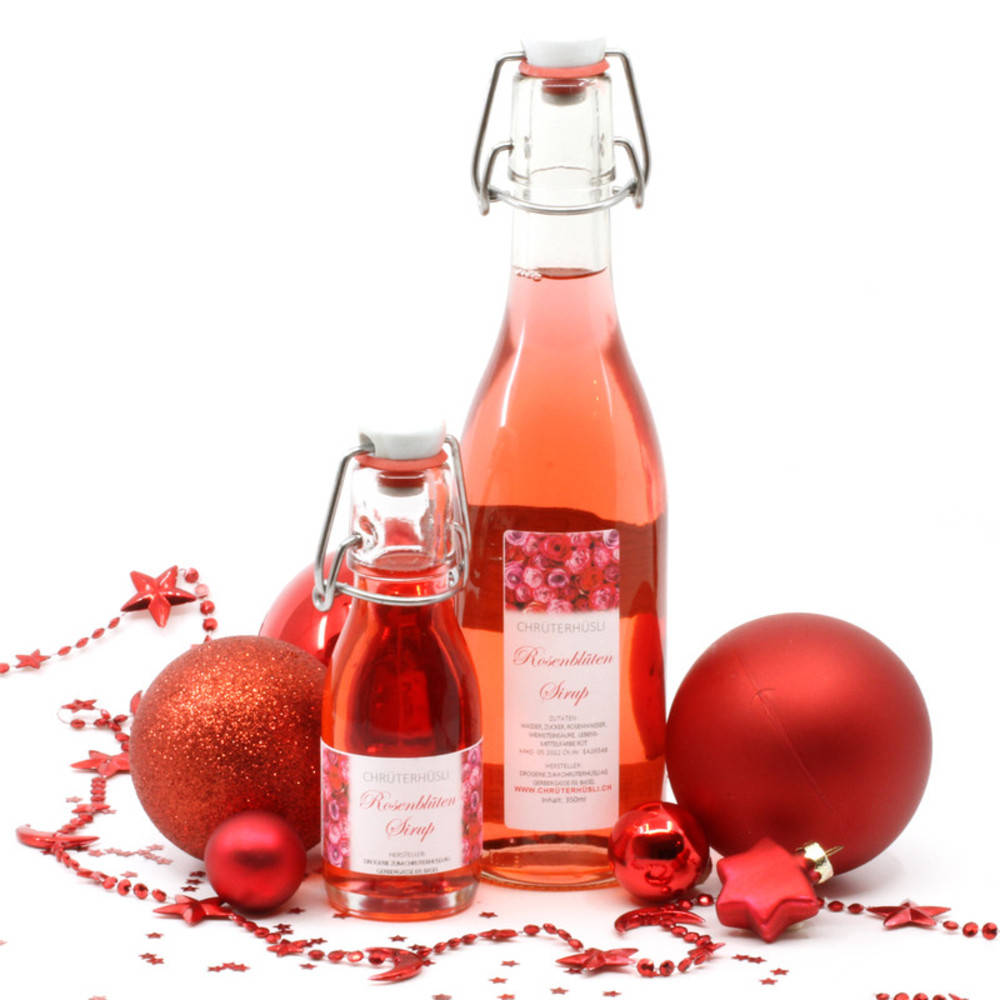 Rosenblüten Sirup
