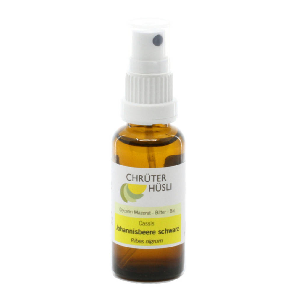 Johannisbeere, schwarze Glycerin Mazerat Spray