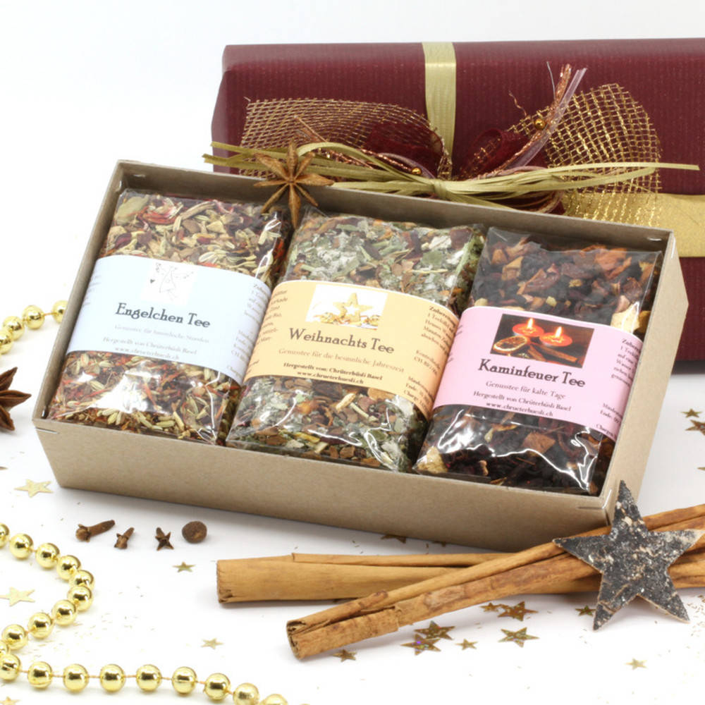 Weihnachts Tee Trio Geschenkpackung