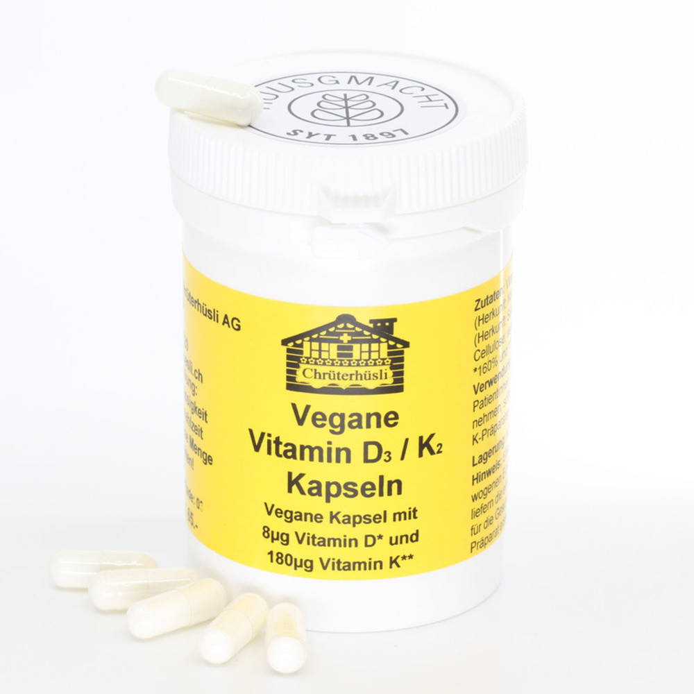 Vitamin D Plus Kapseln Vegan