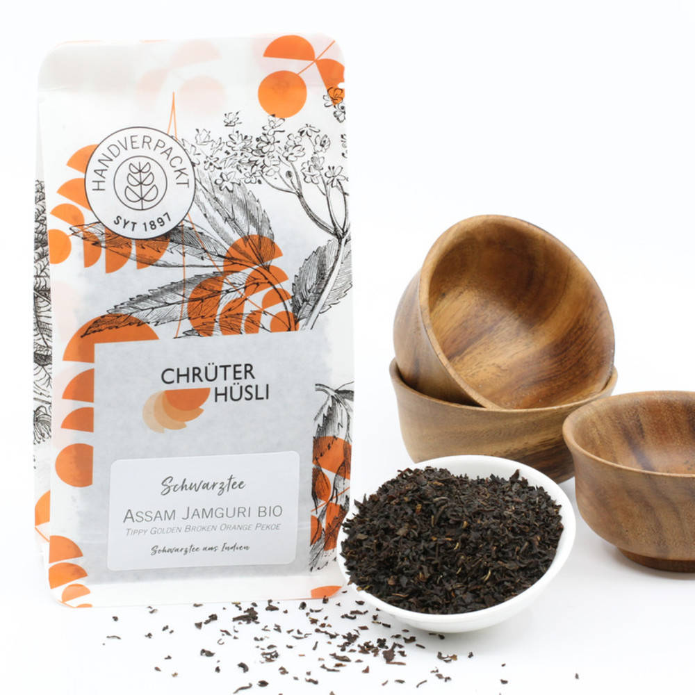 Schwarztee Assam Jamguri Bio