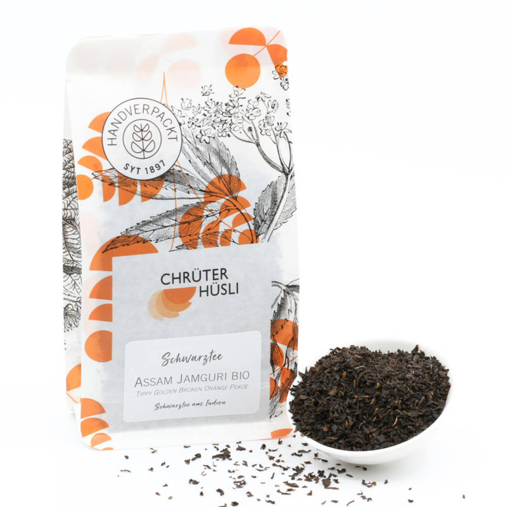 Schwarztee Assam Jamguri Bio