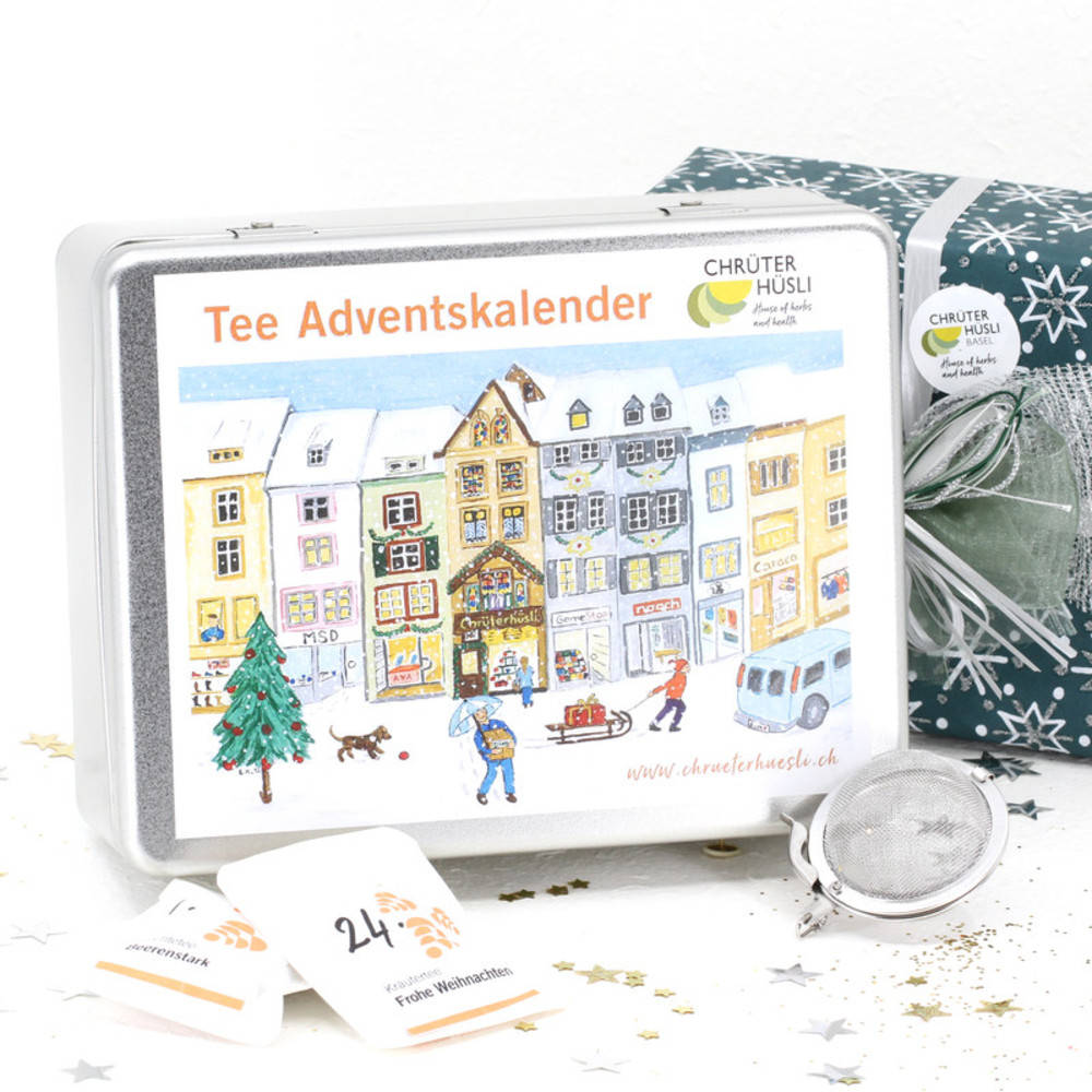Tee Adventskalender Chrüterhüsli