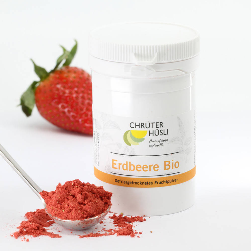 Erdbeer Fruchtpulver Bio