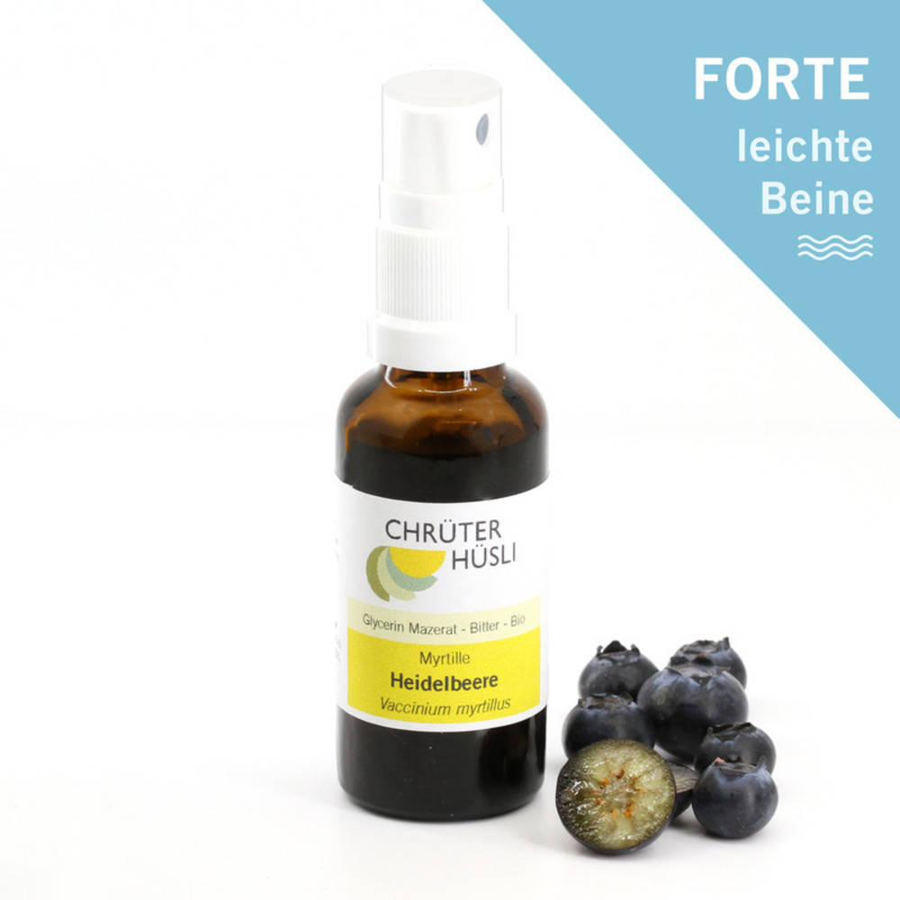 Heidelbeere Glycerin Mazerat Spray Bio