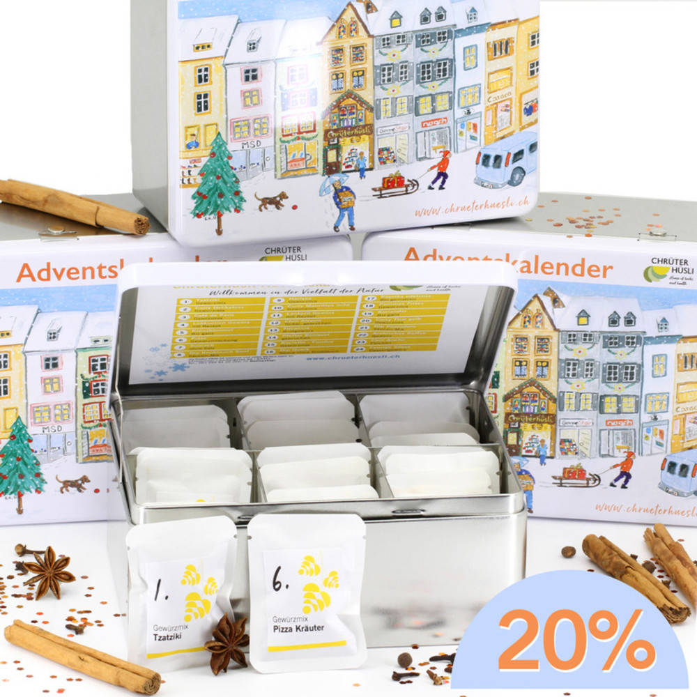 Adventskalender Gewürz Chrüterhüsli