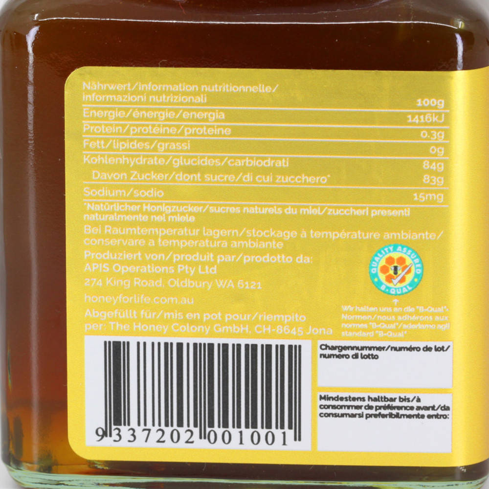 Honig 'Honey for life' SUPER ACTIVE TA 60+