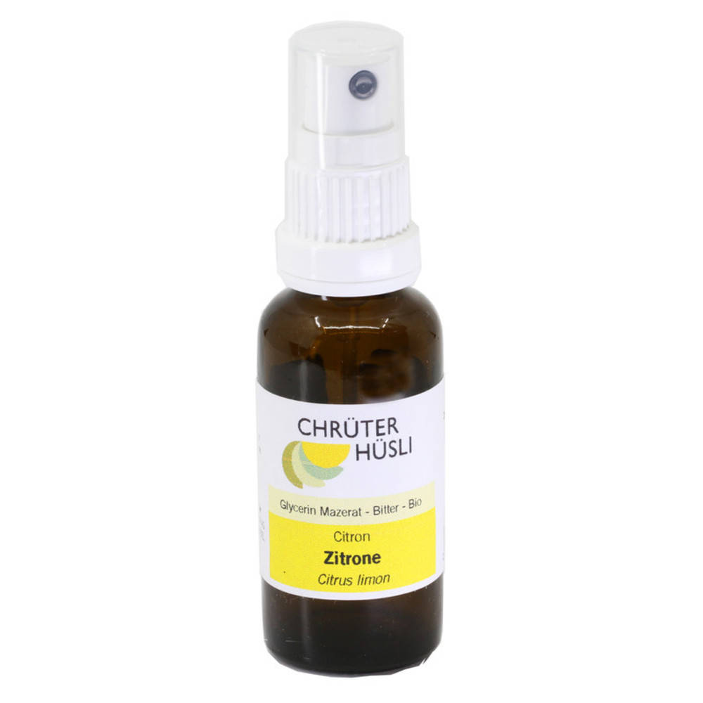 Zitrone Glycerin Mazerat Spray Bio