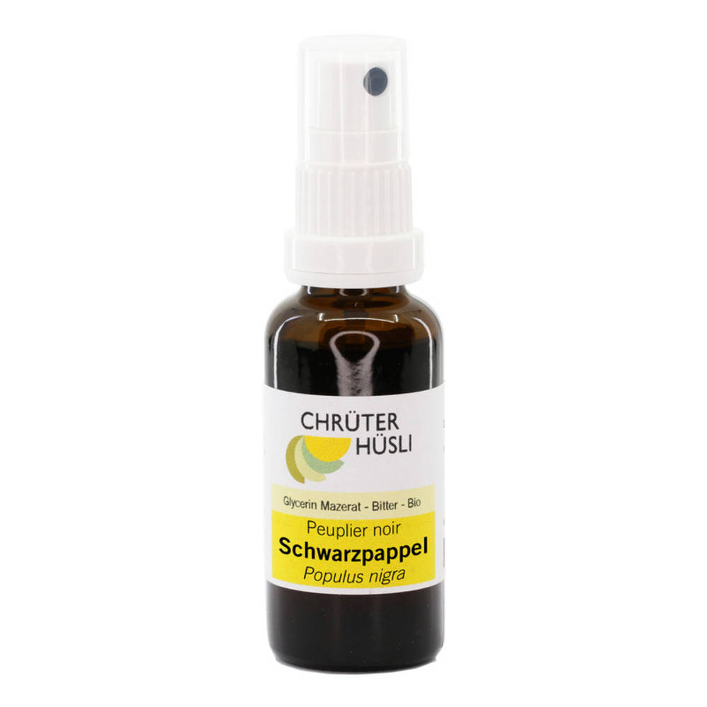 Schwarzpappel Glycerin Mazerat Spray Bio