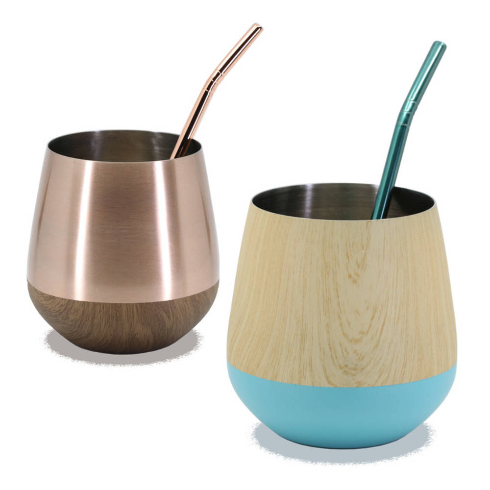 Kalebasse Set Edelstahl