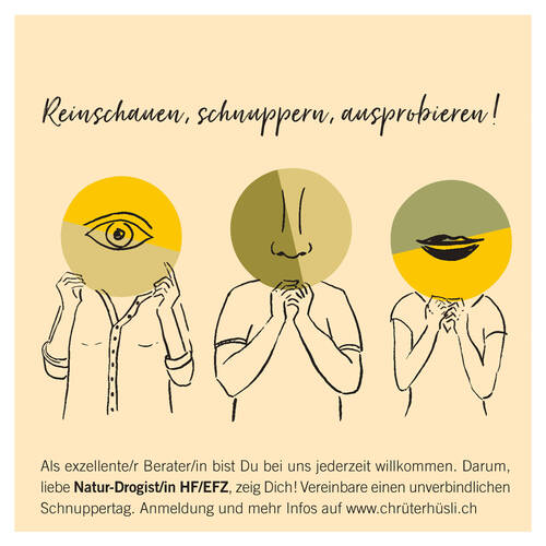 Unverbindlich schnuppern.
