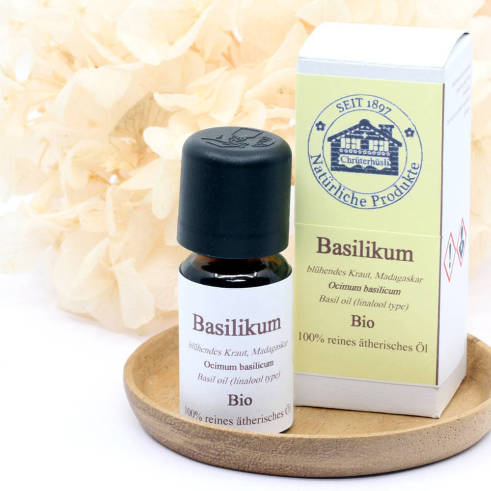 Basilikum ätherisches Öl Bio