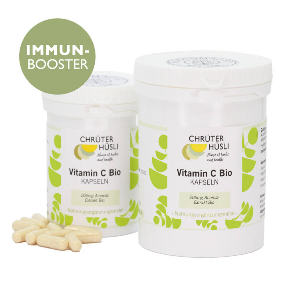 Vitamin C Kapseln (Acerola) Bio