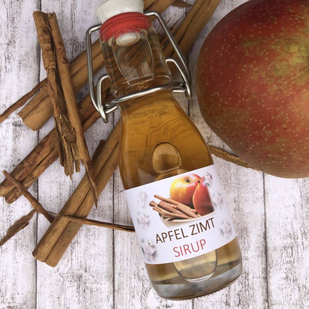 Apfel - Zimt Sirup