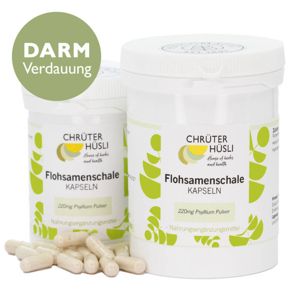 Flohsamenschale Kapseln