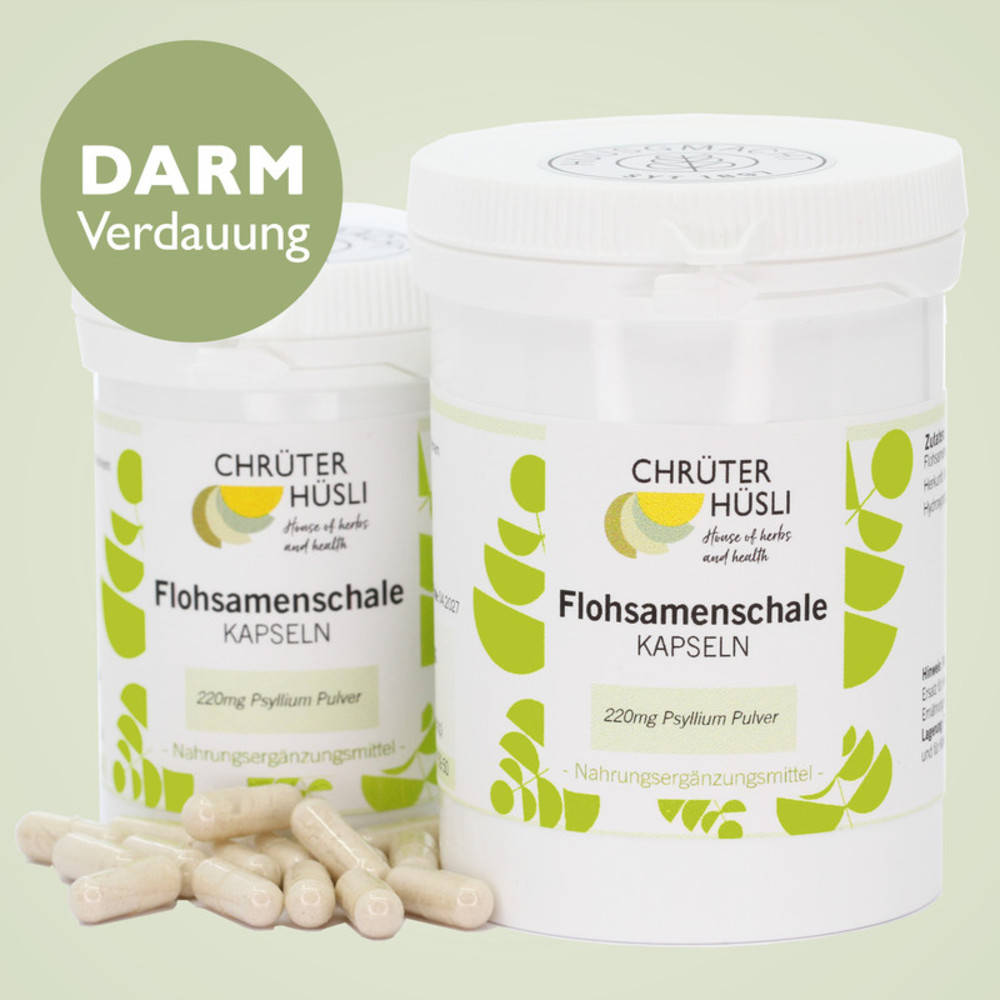 Flohsamenschale Kapseln