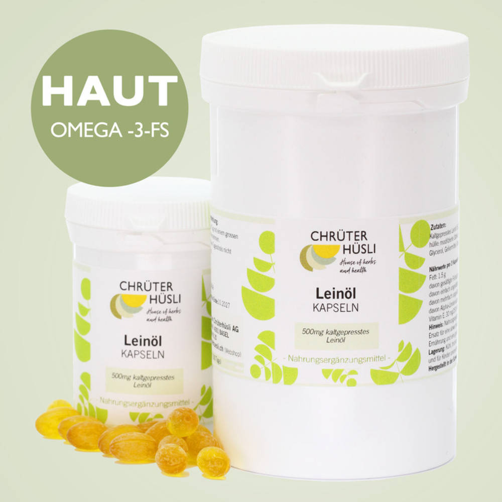 Leinöl Kapseln