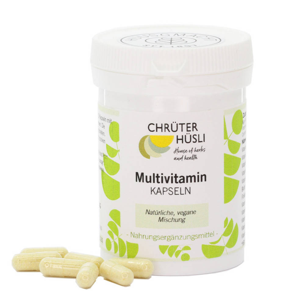 Multivitamin Kapseln 100% natürlich