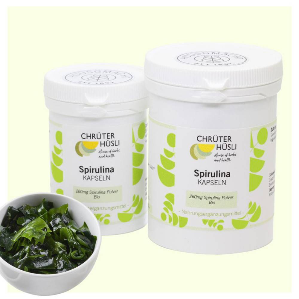 Spirulina Kapseln