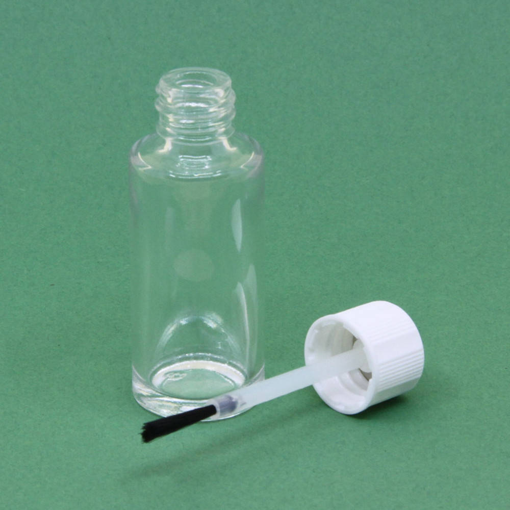 Hühneraugen Flasche Klarglas