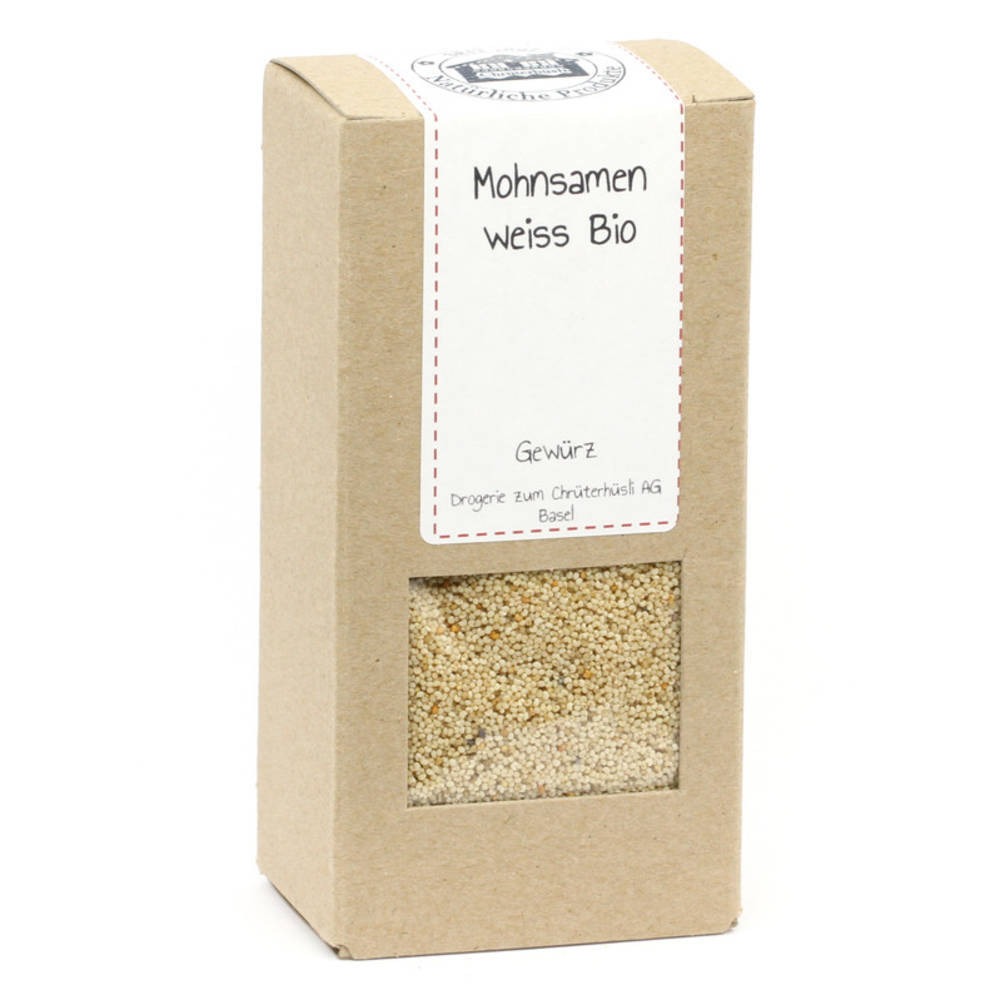 Mohnsamen weiss Bio