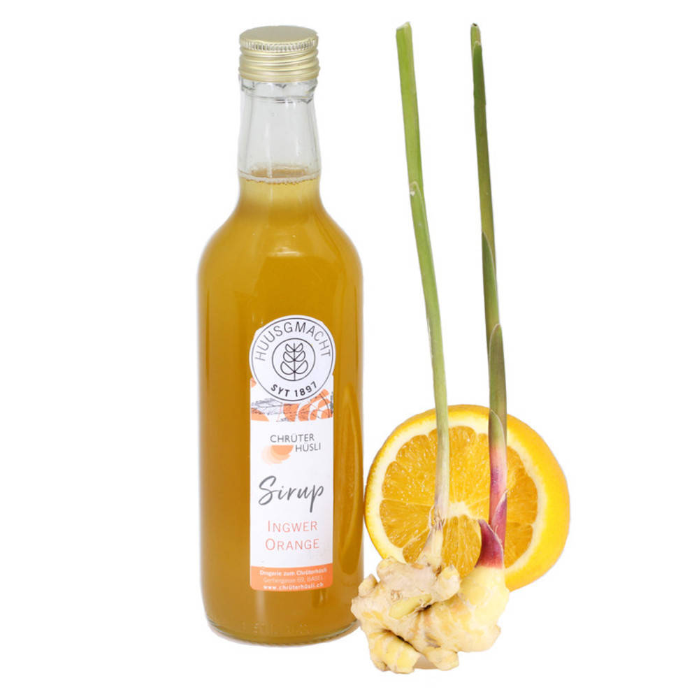 Ingwer Orangen Sirup
