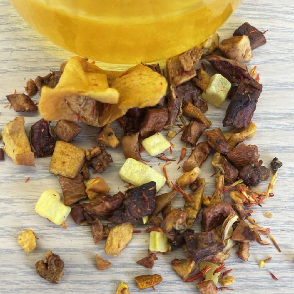 Eistee Curcuma-Mango