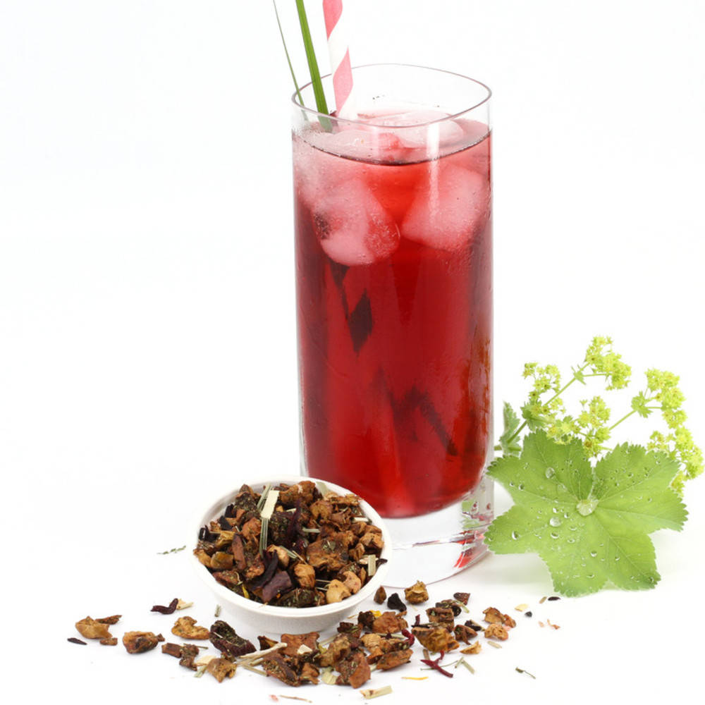 Eistee Rhabarber Bio