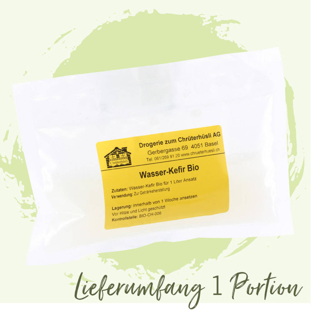 Wasserkefir Starter-Set komplett Bio