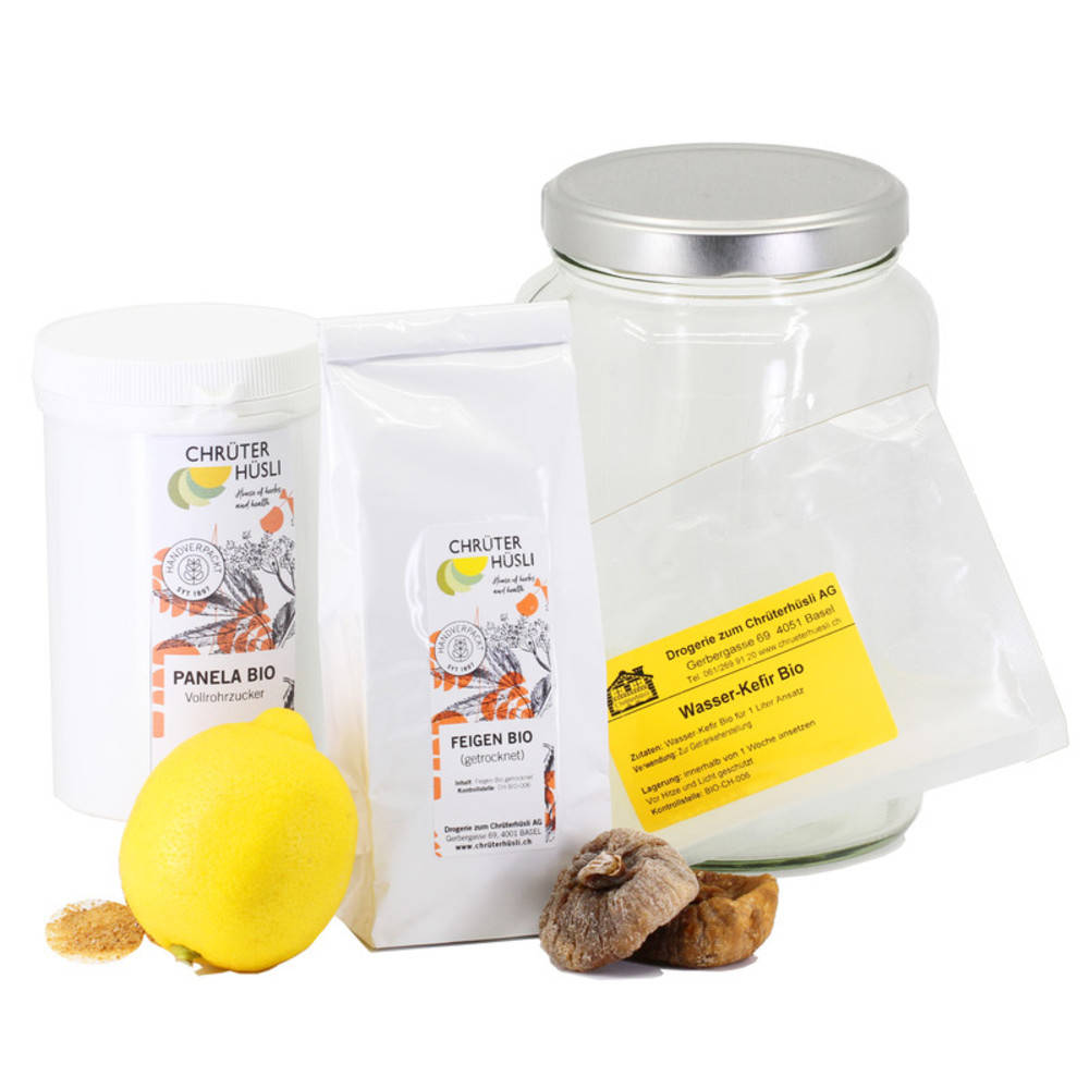 Wasserkefir Starter-Set komplett Bio