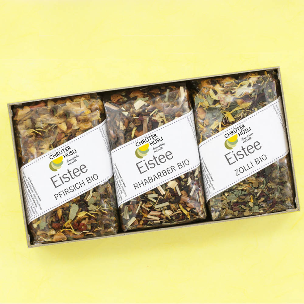 Eistee Probiertrio biologisch