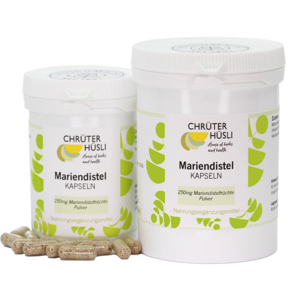 Mariendistel Kapseln
