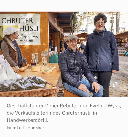 Didier Rebetez und  Eveline Wyss